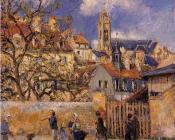 卡米耶 毕沙罗 : Le Parc aux Charrettes, Pontoise